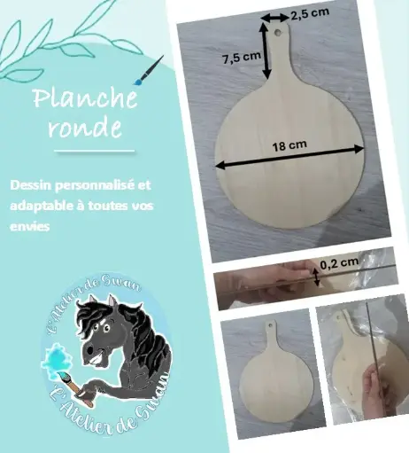 Planche ronde